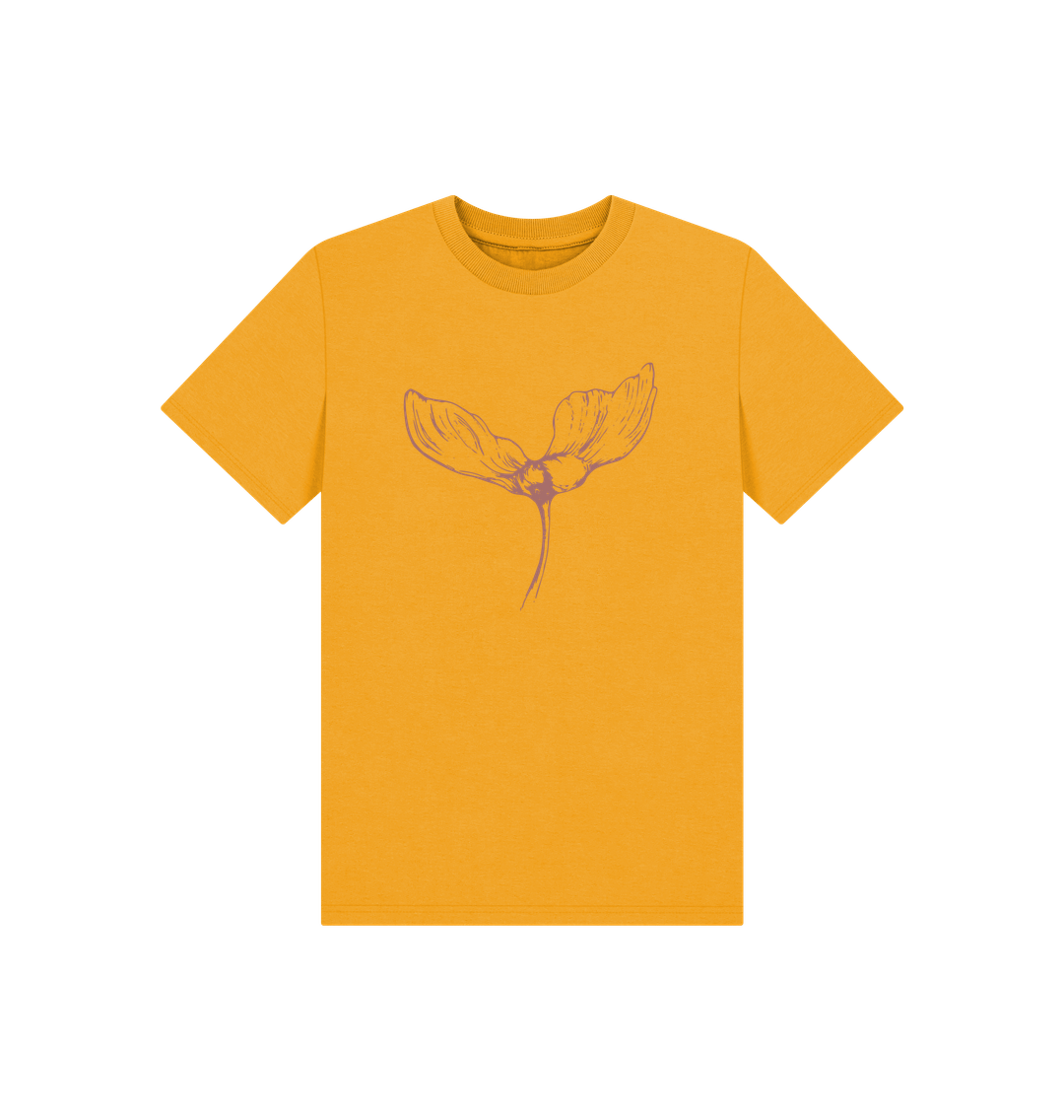 Mustard Samara Kid's Organic Cotton Tee