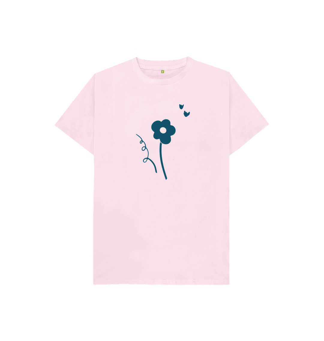 Pink Posy Kid's Organic Cotton T-shirt