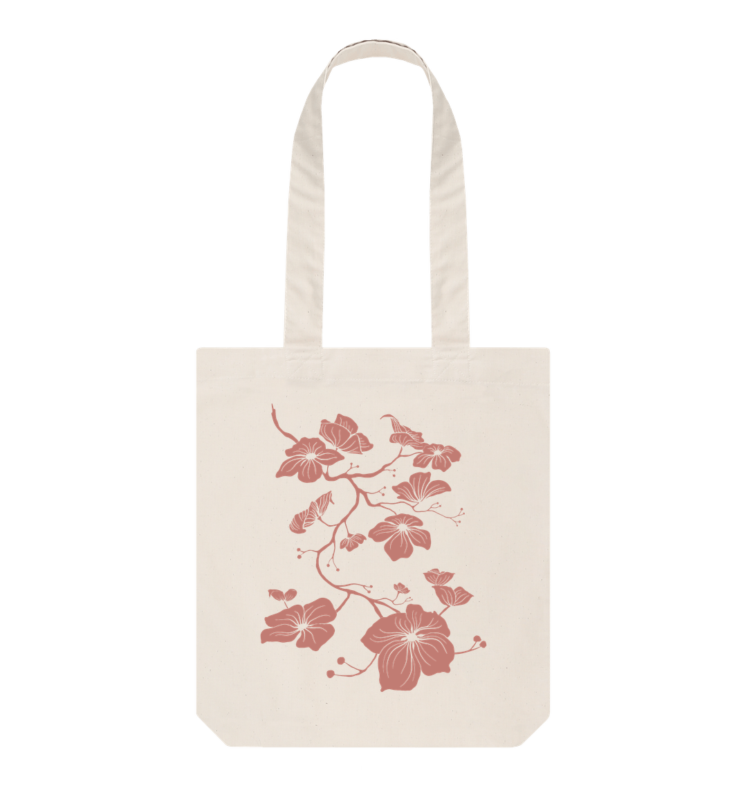 Natural Dogwood Organic Cotton Canvas Tote (Sienna)