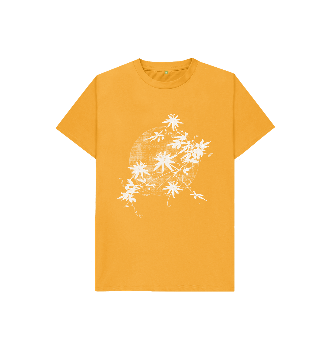 Mustard Passion Vine - Kid's Organic T-shirt