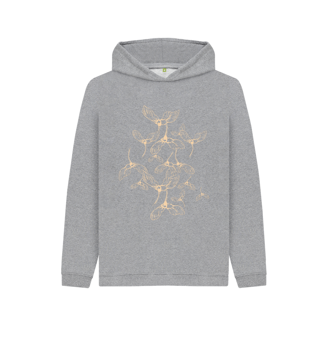 Athletic Grey Samara Kid's Organic Cotton Hoodie