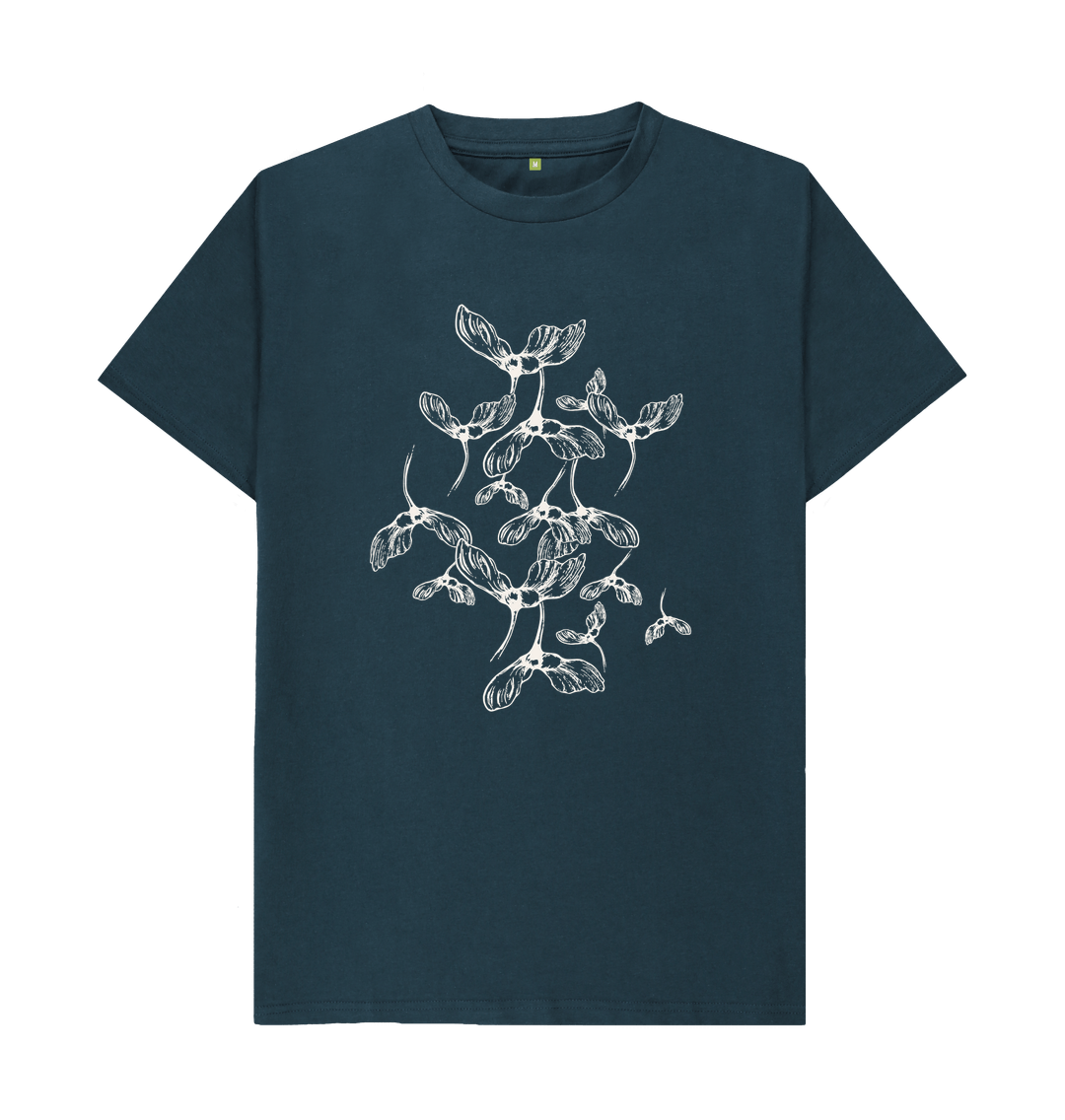 Denim Blue Samara - Unisex Organic T-shirt