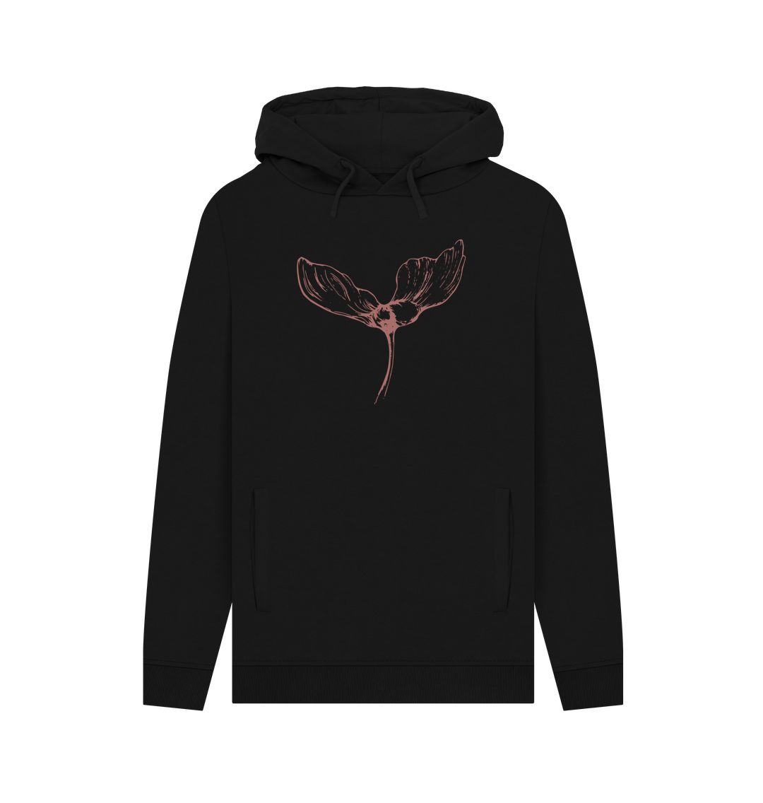 Black Samara Youth Boy's Organic Cotton Hoodie