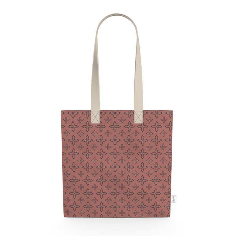 Blossom Linen/Cotton Shoulder Tote