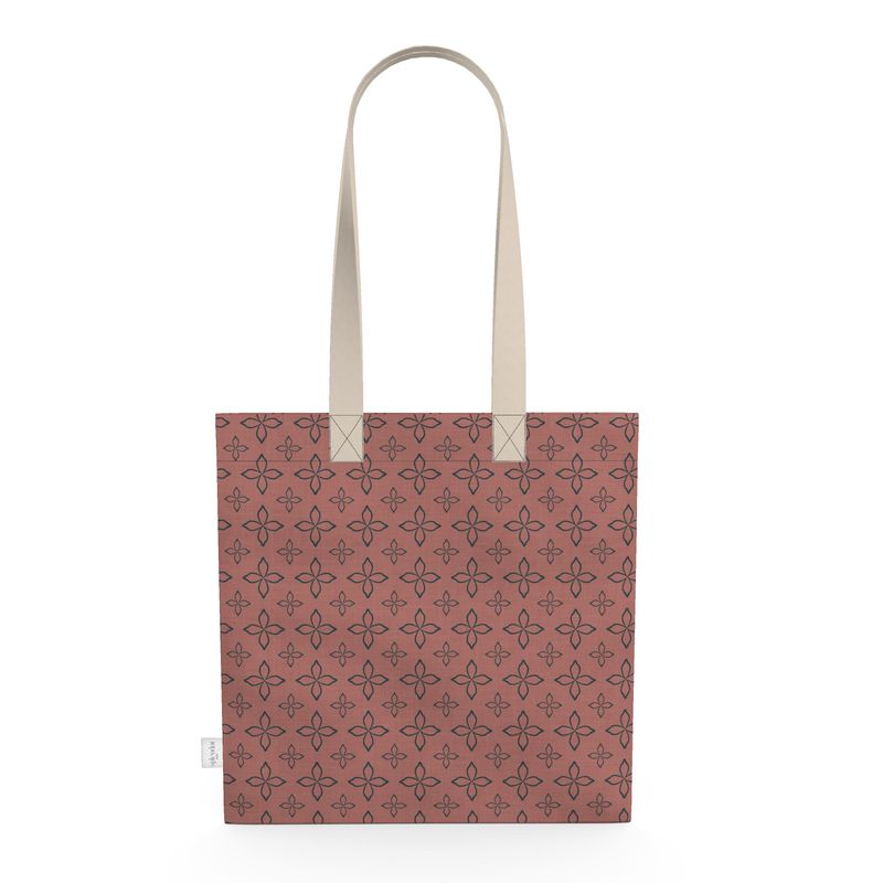 Blossom Linen/Cotton Shoulder Tote