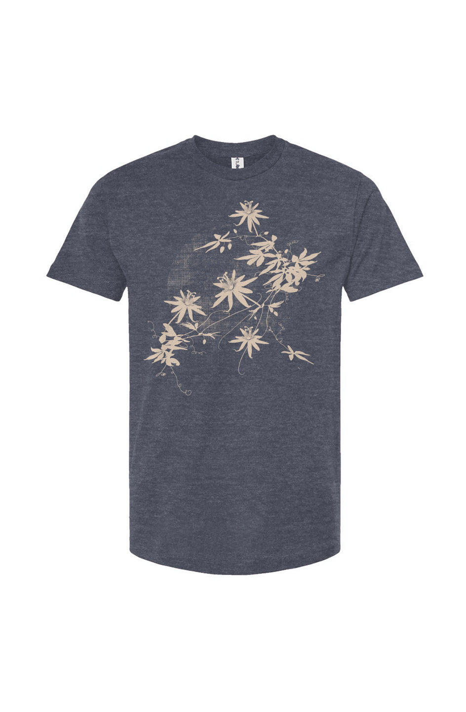 Passion Vine - Unisex 100% Cotton T-Shirt (Heather Denim)