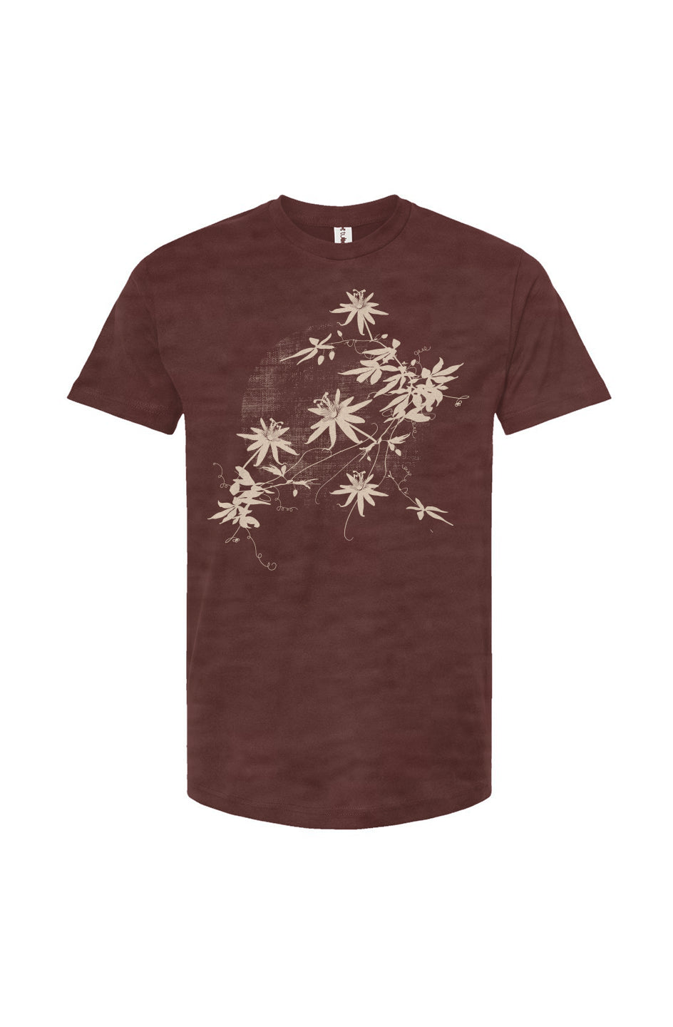 Passion Vine - Unisex 100% Cotton T-Shirt (Heather Mahogany)