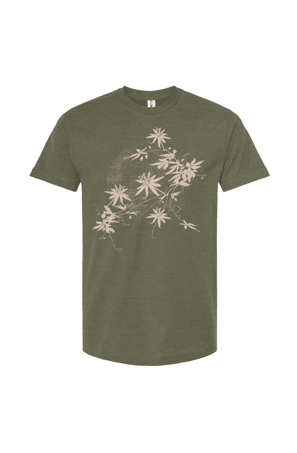 Tultex Unisex T Passion Vine - Unisex 100% Cotton T-Shirt (Heather Olive)