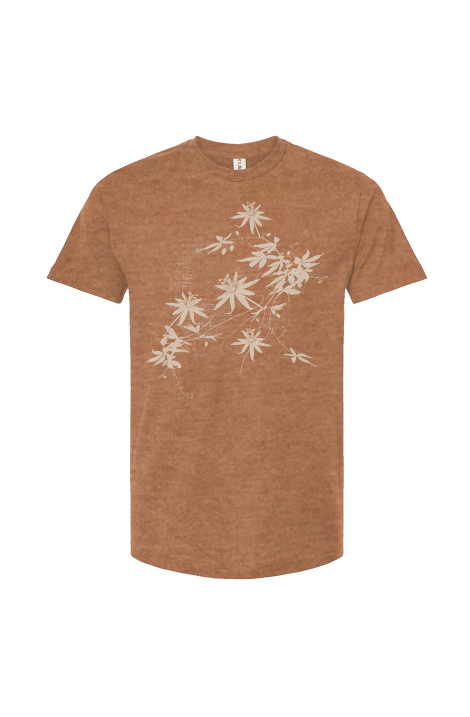 Passion Vine - Unisex 100% Cotton T-Shirt (Heather Rust)