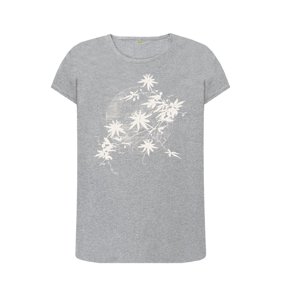 Athletic Grey Printed T-shirt Front