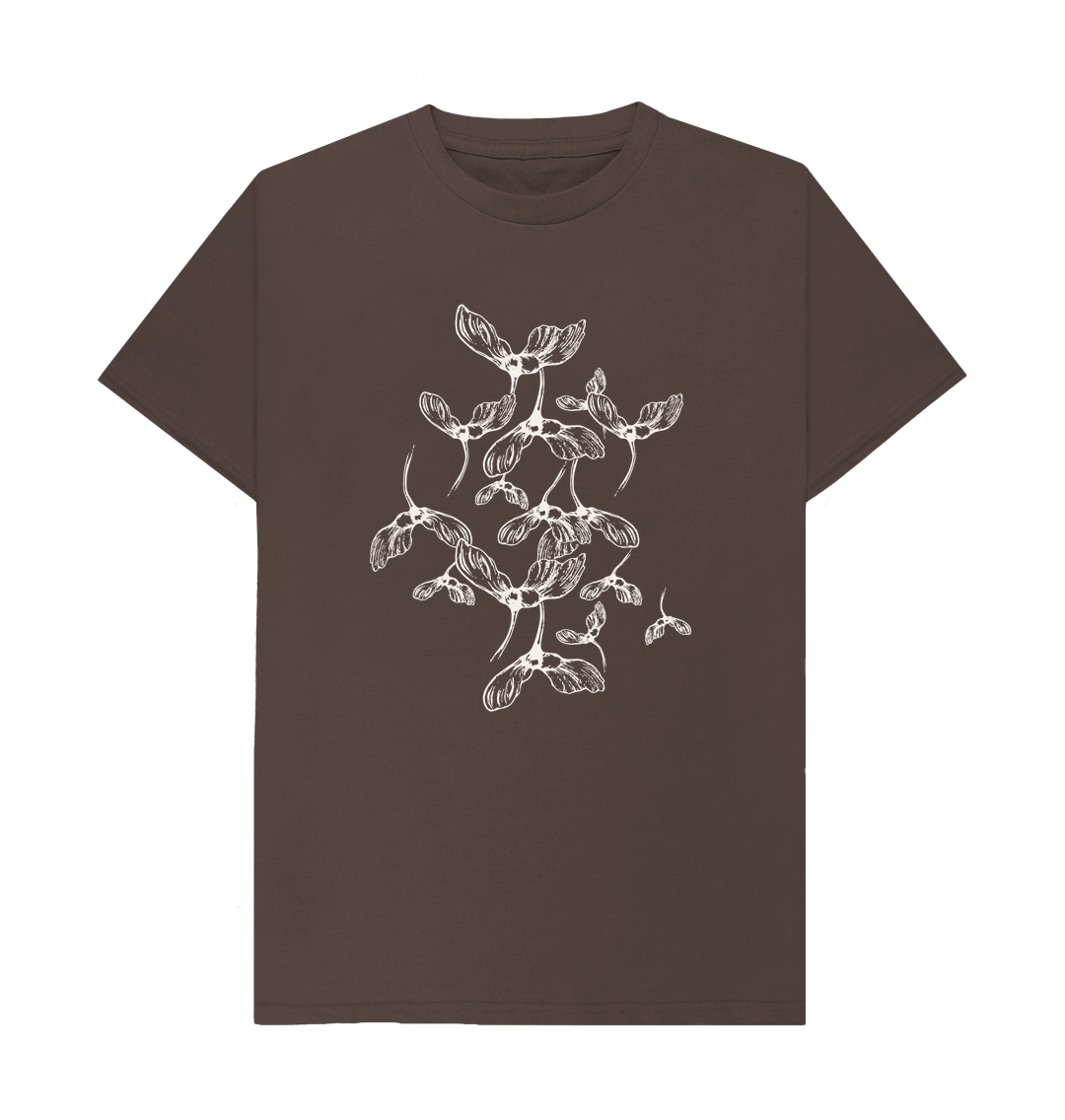 Chocolate Samara - Unisex Organic T-shirt