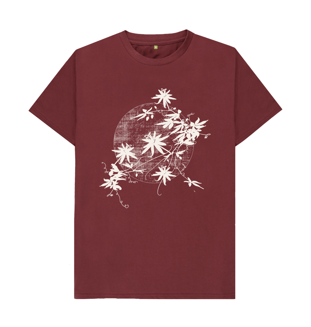 Red Wine Passion Vine - Unisex Organic T-shirt