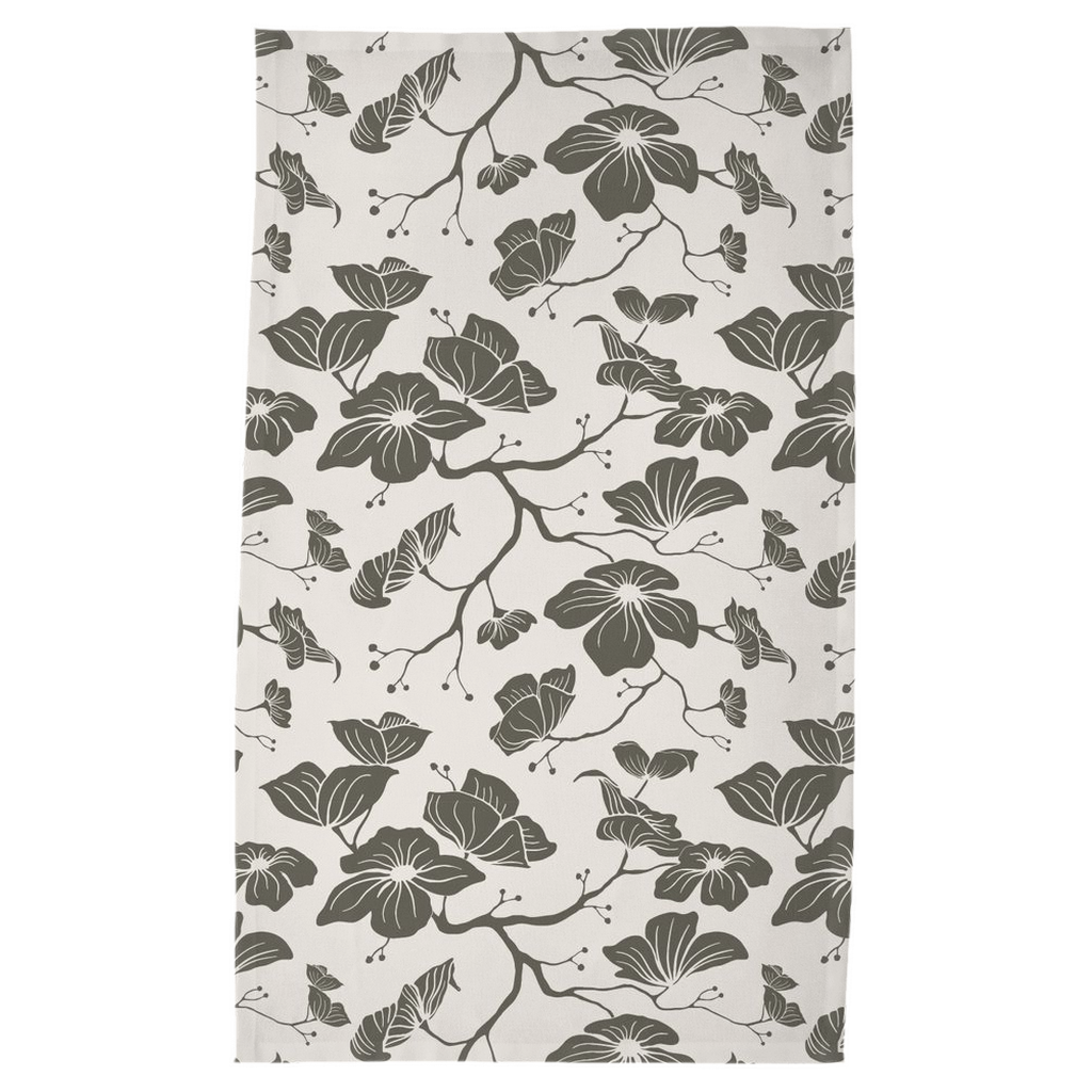 Dogwood Tea Towel (Olive)