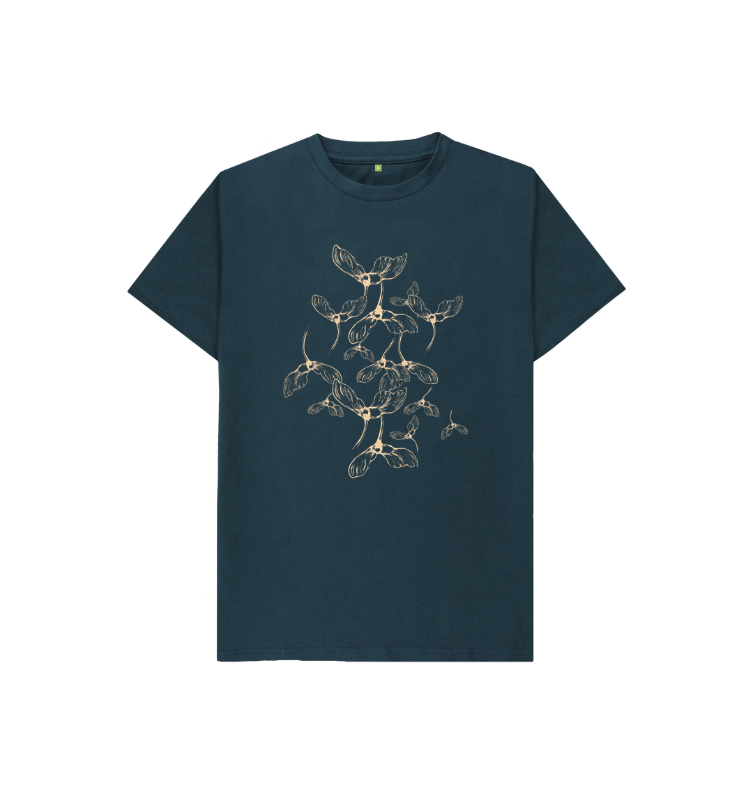 Denim Blue Samara Kid's Organic T-shirt