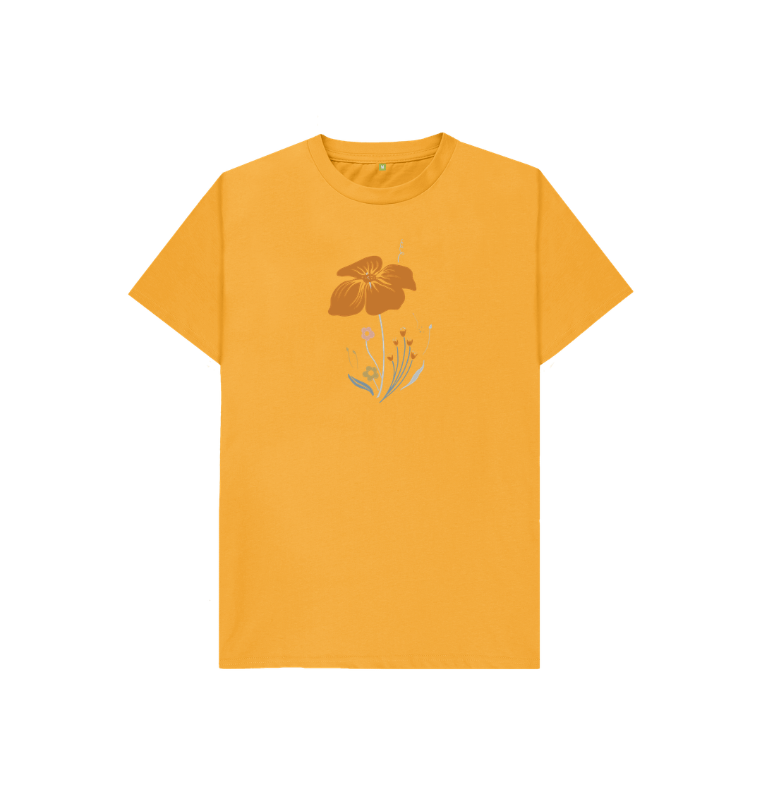 Mustard Blossom Kid's Organic T-shirt