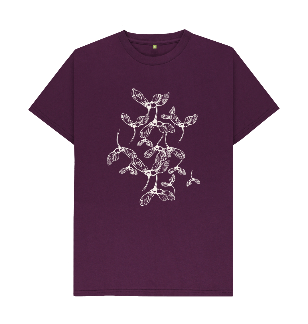 Purple Samara - Unisex Organic T-shirt