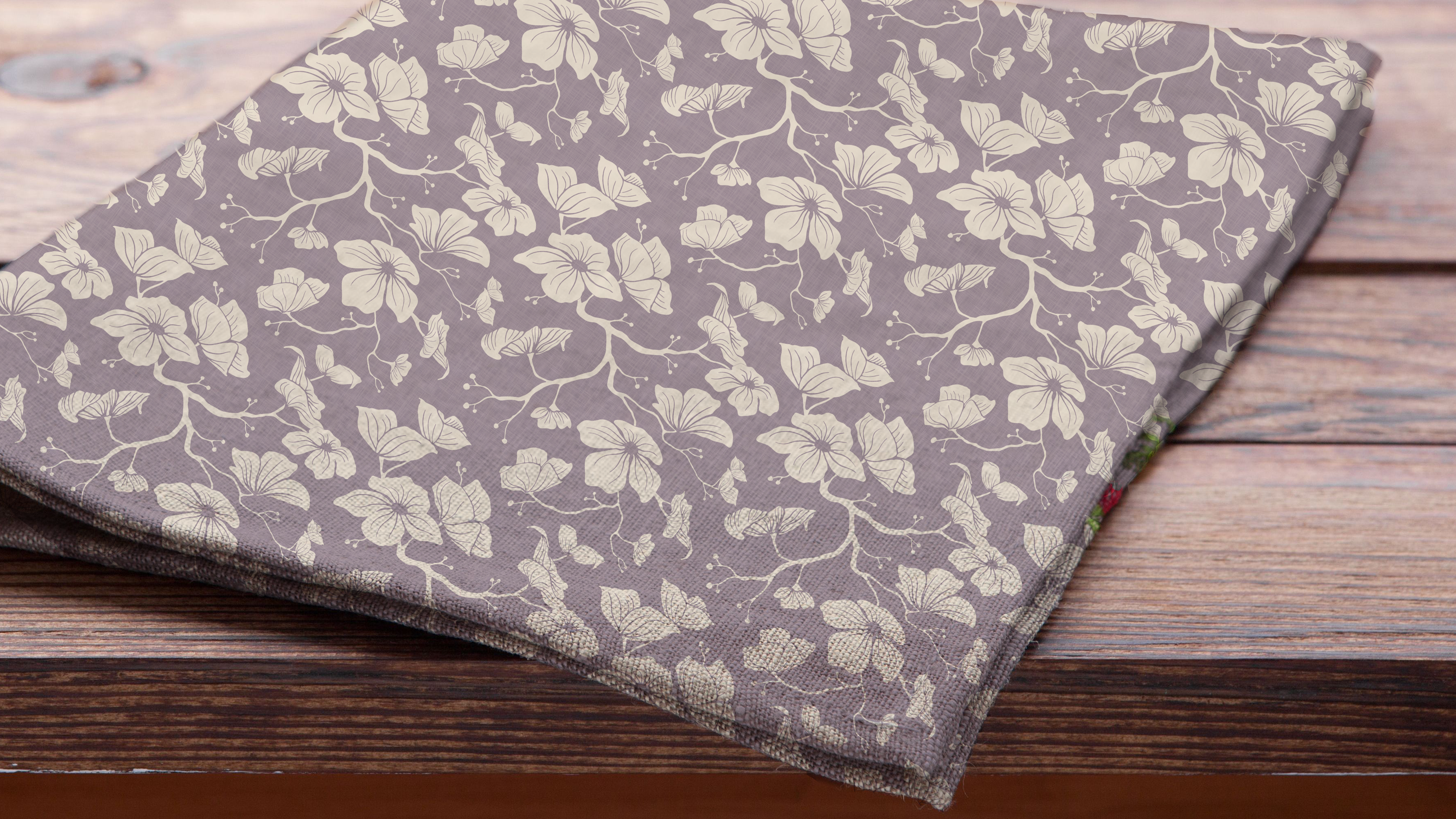 Dogwood Cloth Napkins (Lilac)