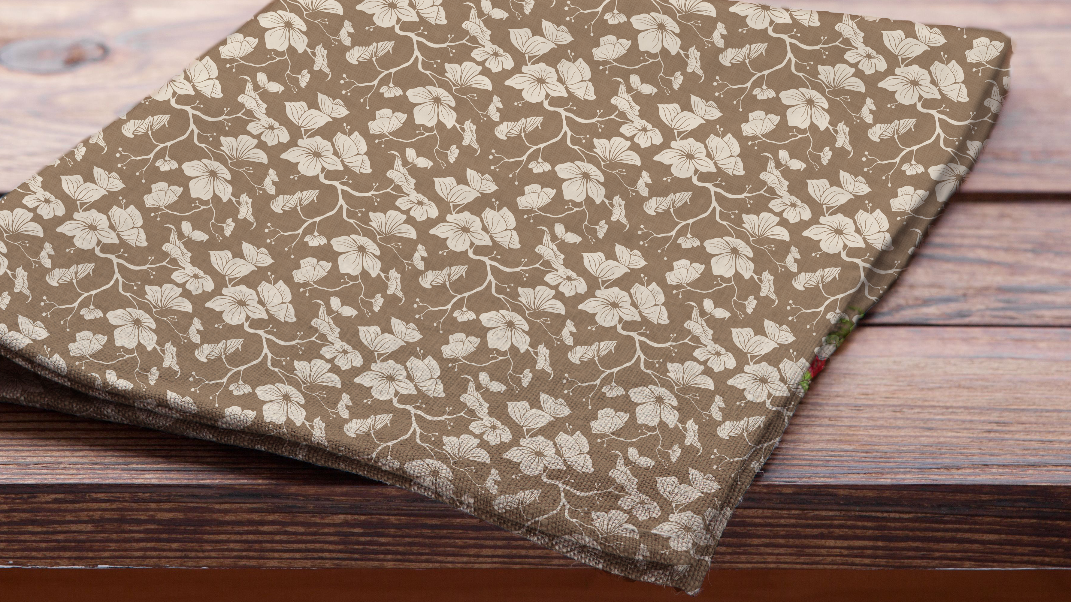 Dogwood Cloth Napkins (Mustard)