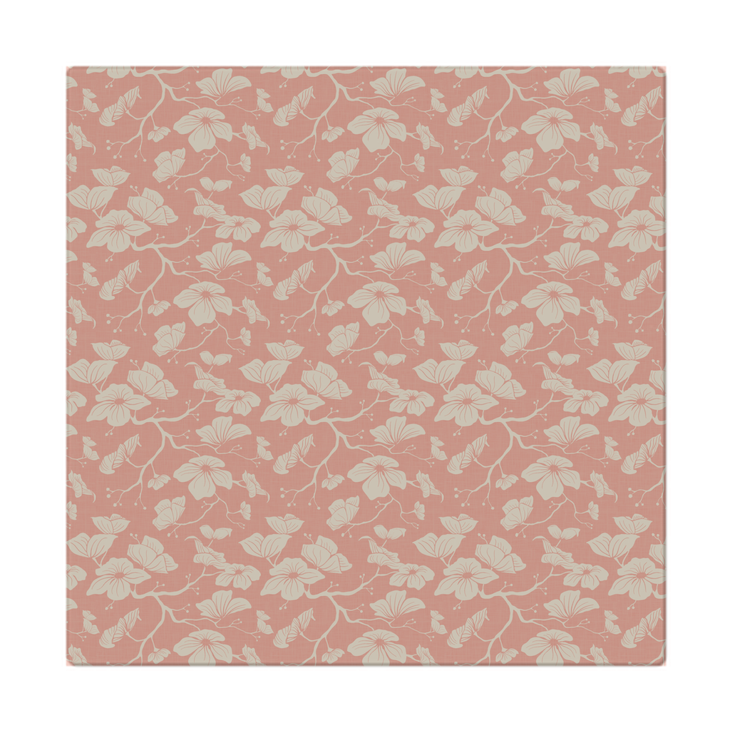 Dogwood Cloth Napkins (Coral)