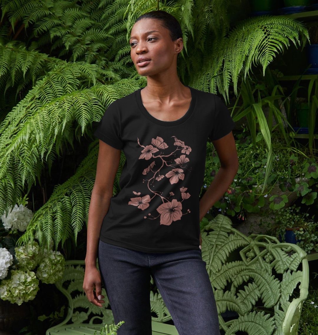 Dogwood Women's Organic Scoop Neck T-shirt - Sienna