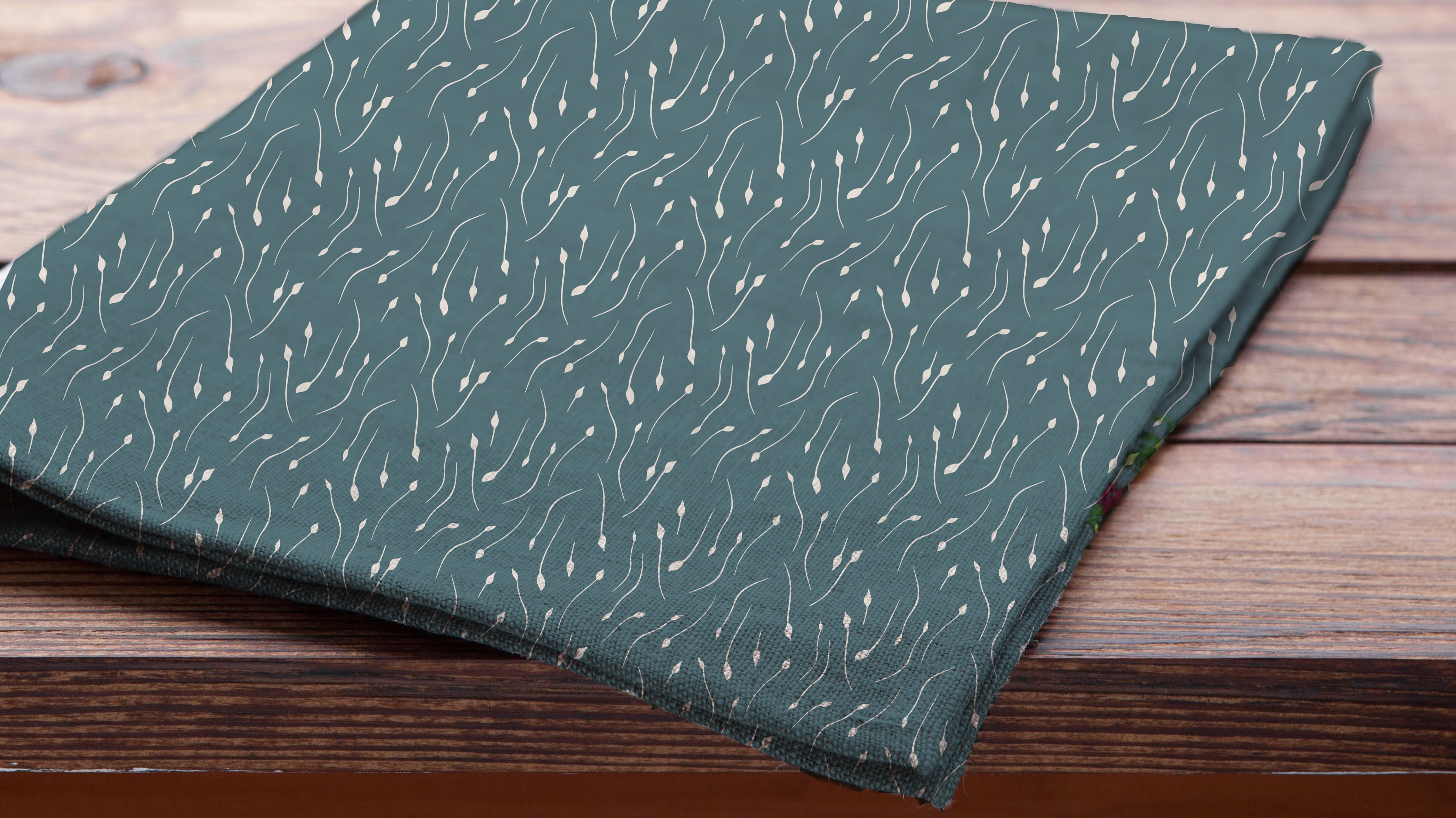 Field Cloth Napkins (Deep Teal)