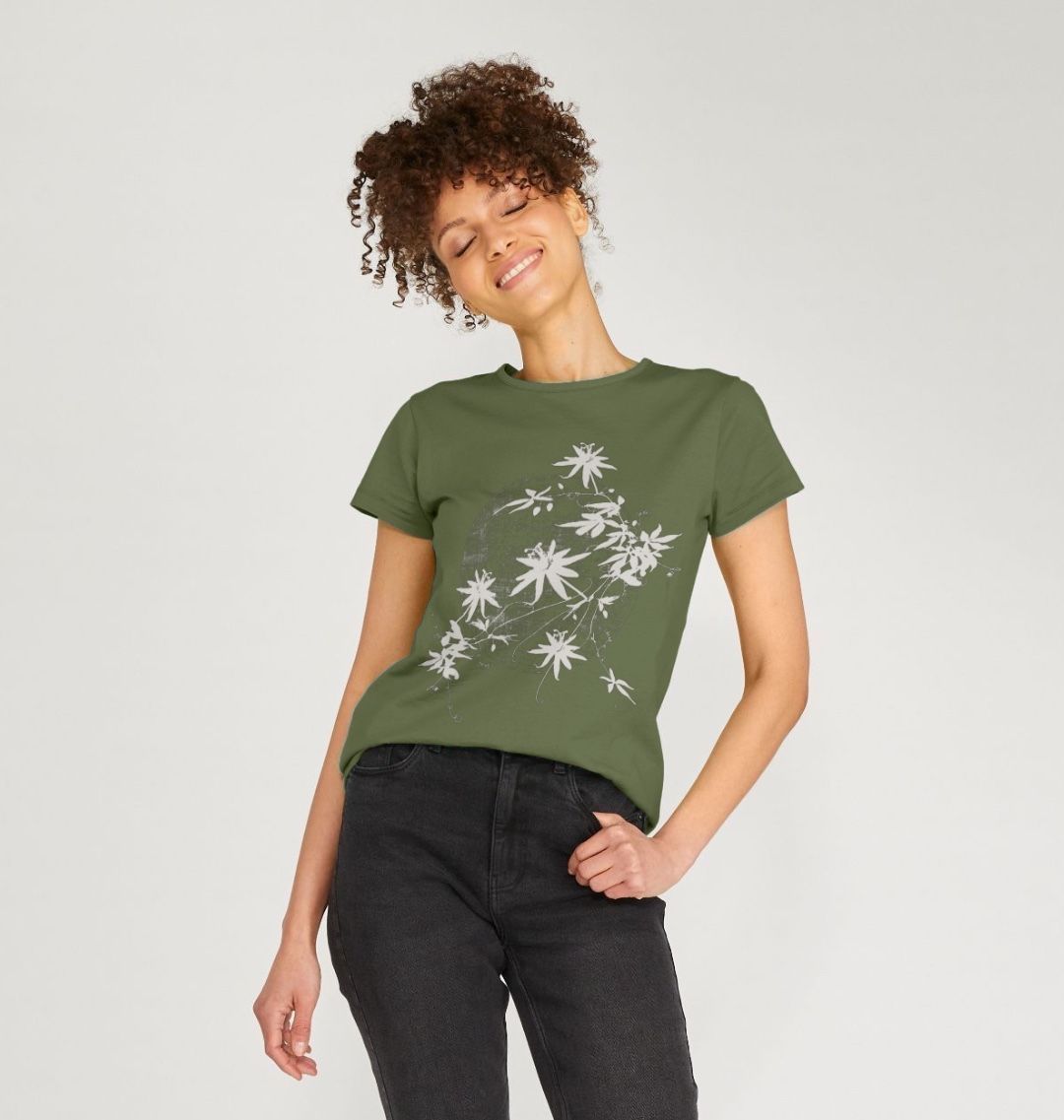 Passion Vine - Women’s Organic Crew Neck Tee