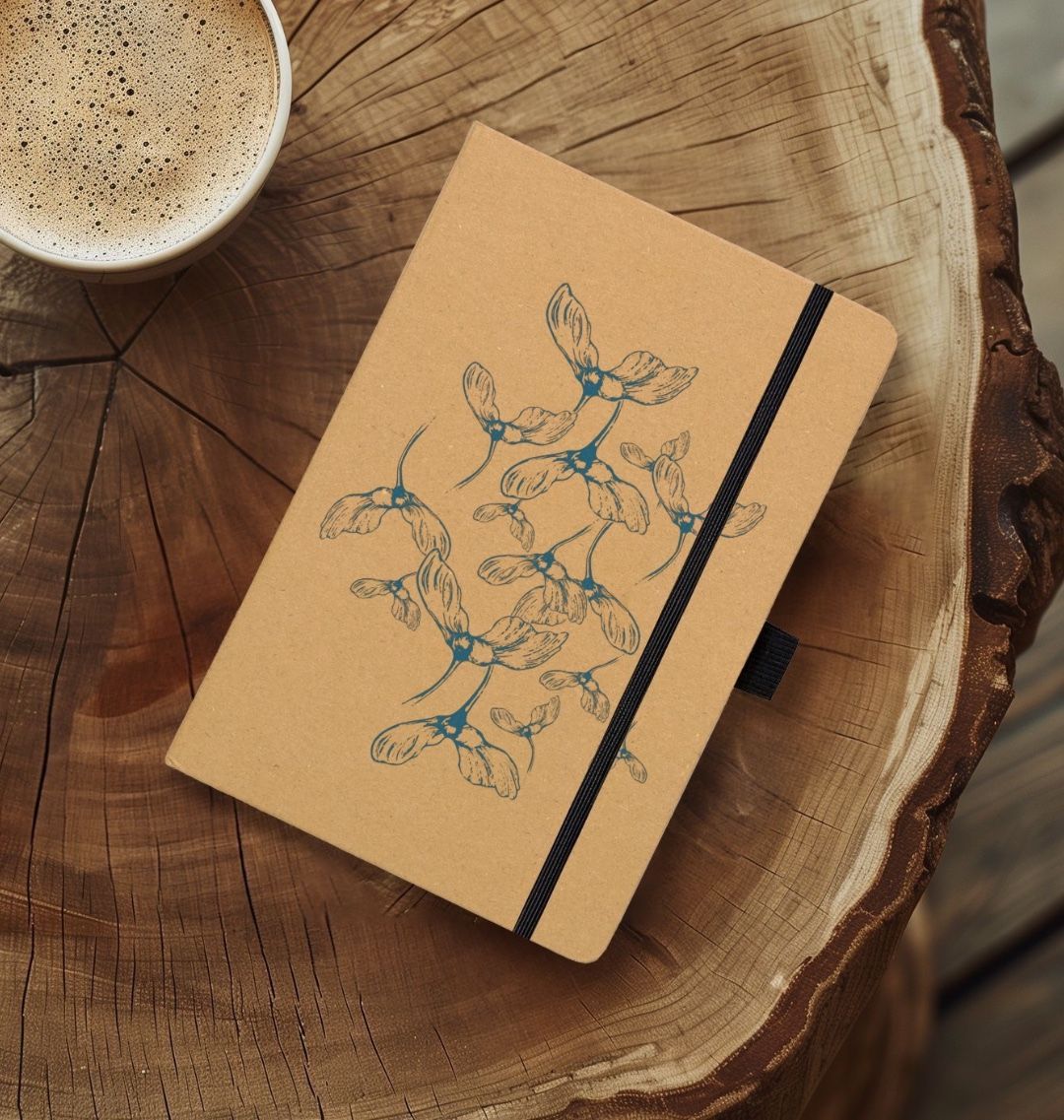 Samara - Recycled Craft Paper Notebook