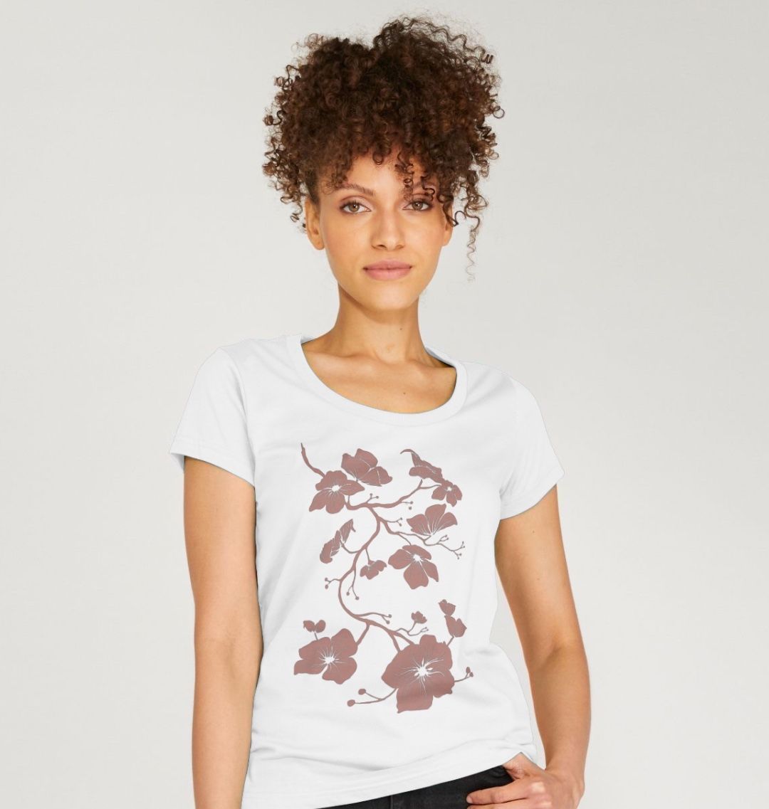 Dogwood Women's Organic Scoop Neck T-shirt - Sienna